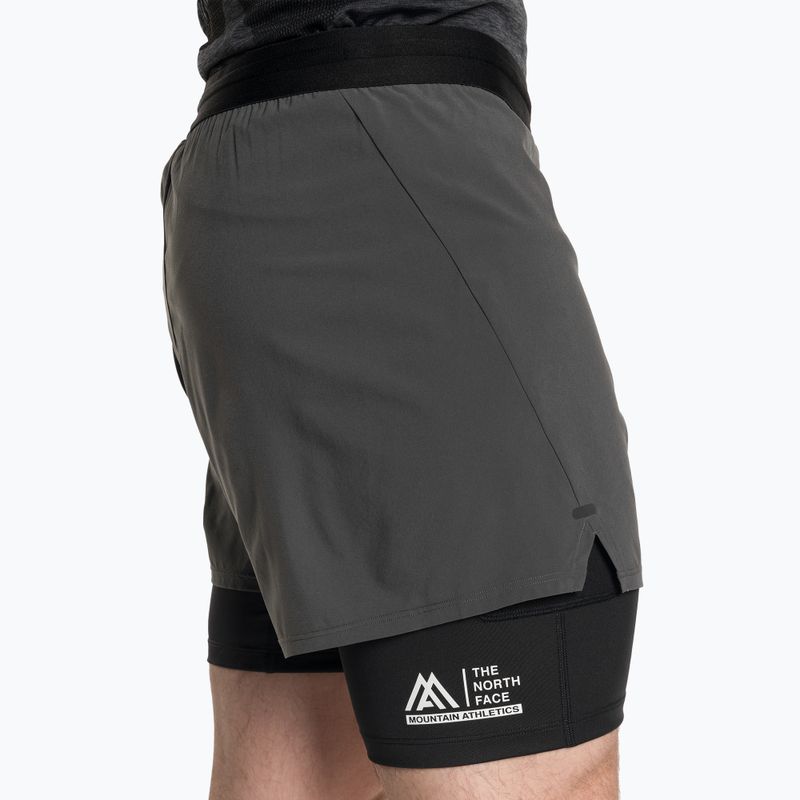 Spodenki treningowe męskie The North Face Ma Lab Dual anthracite grey/black 4