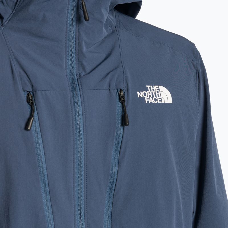 Kurtka softshell męska The North Face Vertline shady blue 3