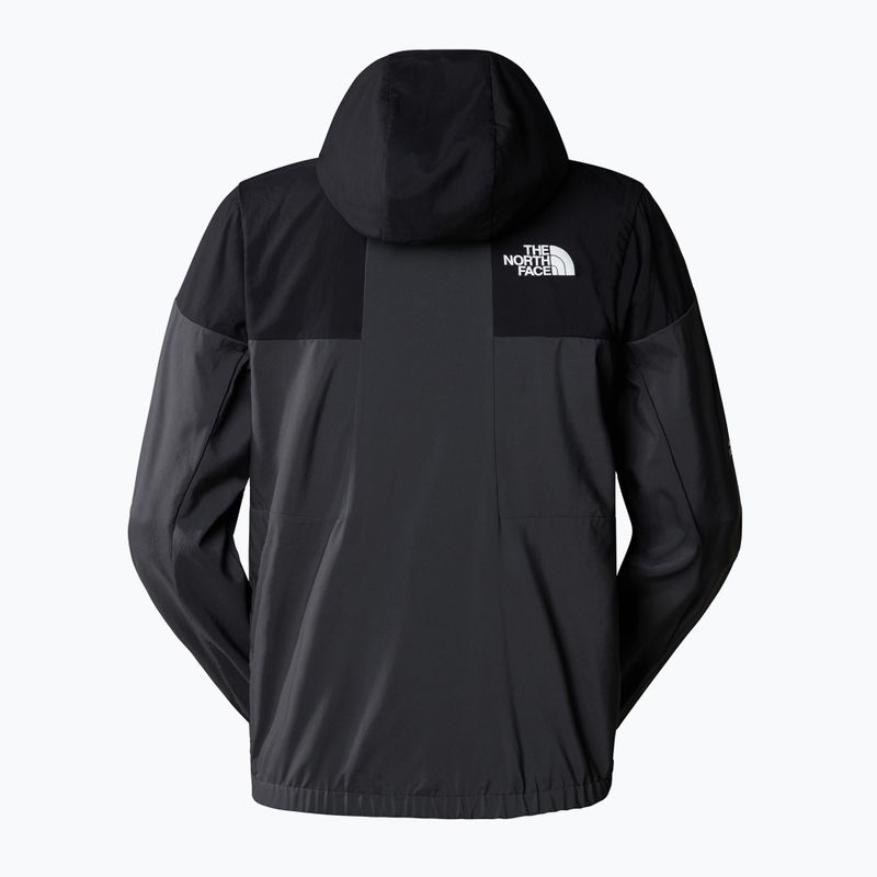 Kurtka przeciwwiatrowa męska The North Face Ma Wind Track asphalt grey/black 7