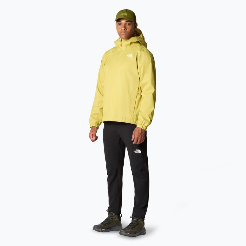 Kurtka przeciwdeszczowa męska The North Face Quest yellow silt black heath 2