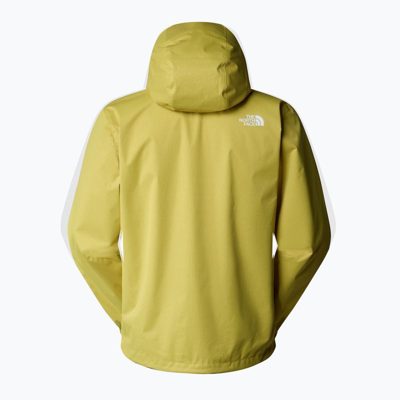 Kurtka przeciwdeszczowa męska The North Face Quest yellow silt black heath 2