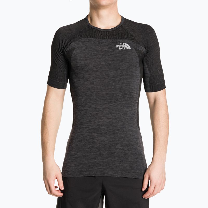 Koszulka trekkingowa męska The North Face Ma Lab Seamless anthracite grey/black