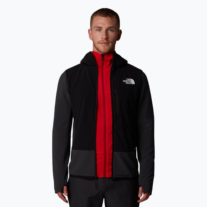 Kurtka hybrydowa męska The North Face Elixir Hybrid Ventrix Midlayer asphalt grey / black 4