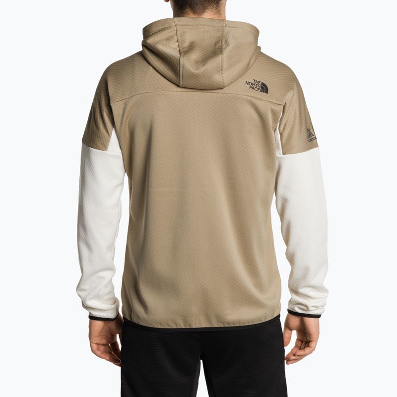 Bluza trekkingowa męska The North Face Ma Lab white dune heather/kelp 2