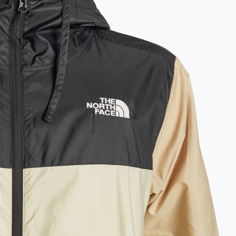 Kurtka przeciwwiatrowa męska The North Face Cyclone 3 gravel/black/khaki 3