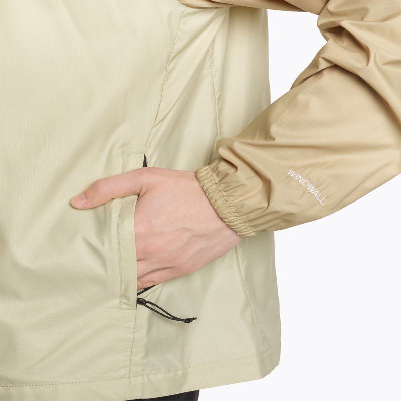 Kurtka przeciwwiatrowa męska The North Face Cyclone 3 gravel/black/khaki 4