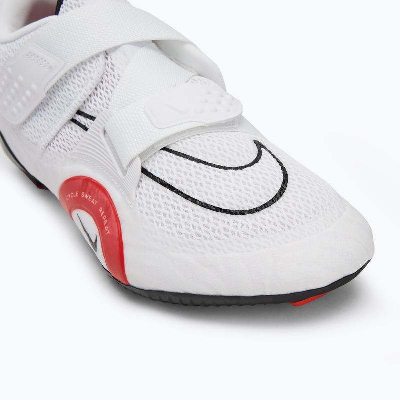 Buty spinningowe Nike Superrep Cycle 2 white/picante red 7
