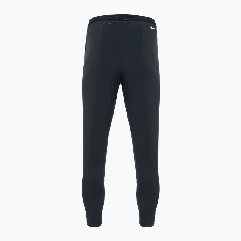 Spodnie do biegania męskie Nike Dri-Fit Trail Dawn Range black/black/white 2