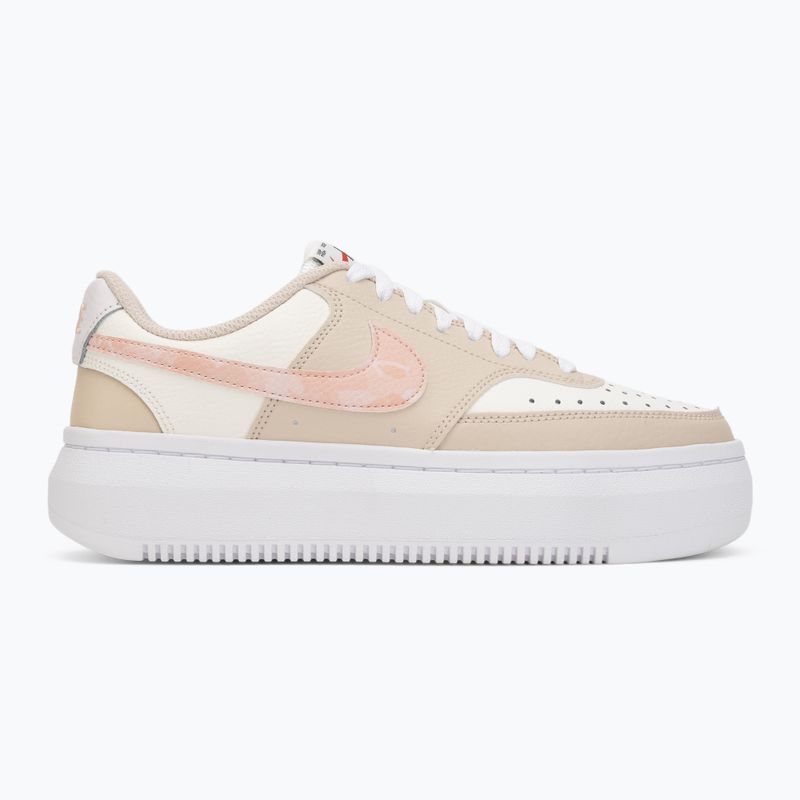 Buty damskie Nike Court Vision Alta sail/white/sanddrift/arctic orange 2