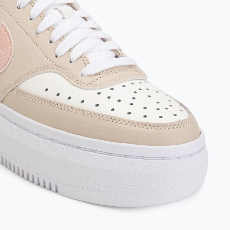 Buty damskie Nike Court Vision Alta sail/white/sanddrift/arctic orange 7