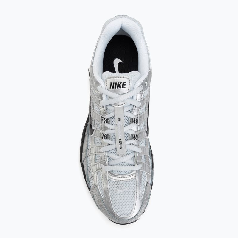 Buty damskie Nike P-6000 white/metallic silver/black 5