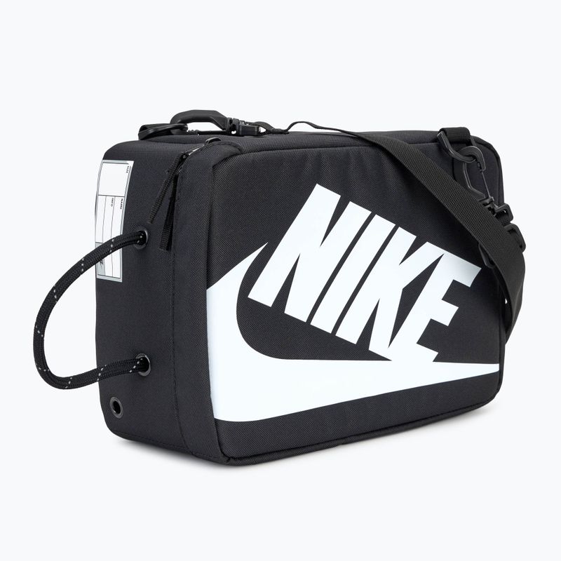 Torba treningowa na buty Nike Small 8 l black/black/white 2