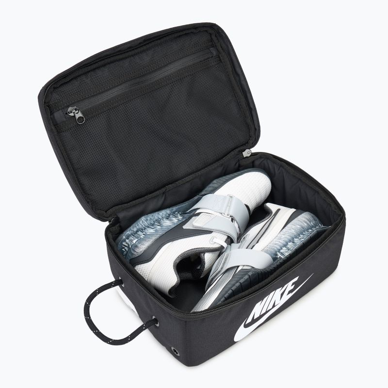 Torba treningowa na buty Nike Small 8 l black/black/white 4