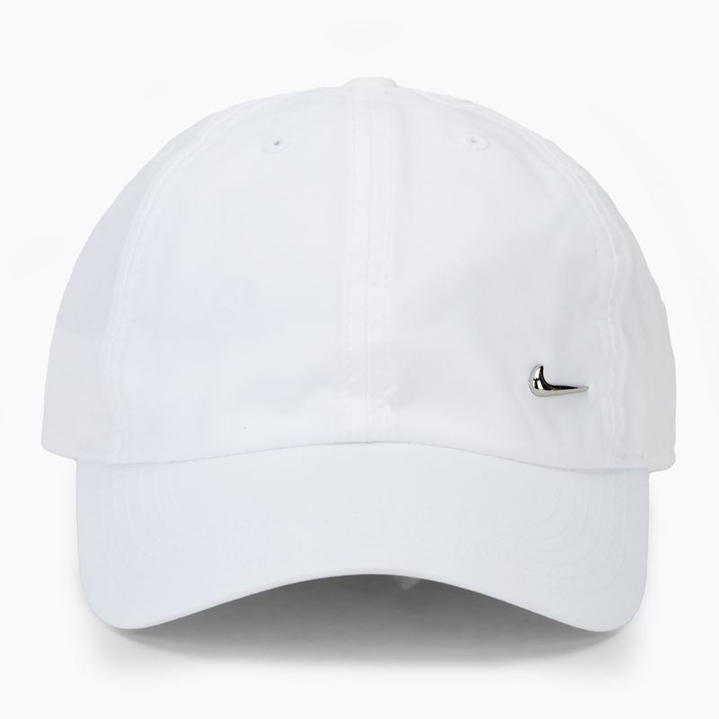 Czapka z daszkiem dziecięca Nike Dri-FIT Club white 2