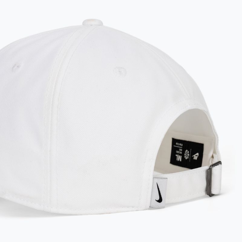 Czapka z daszkiem Nike Club Unstructured Swoosh white/white 4