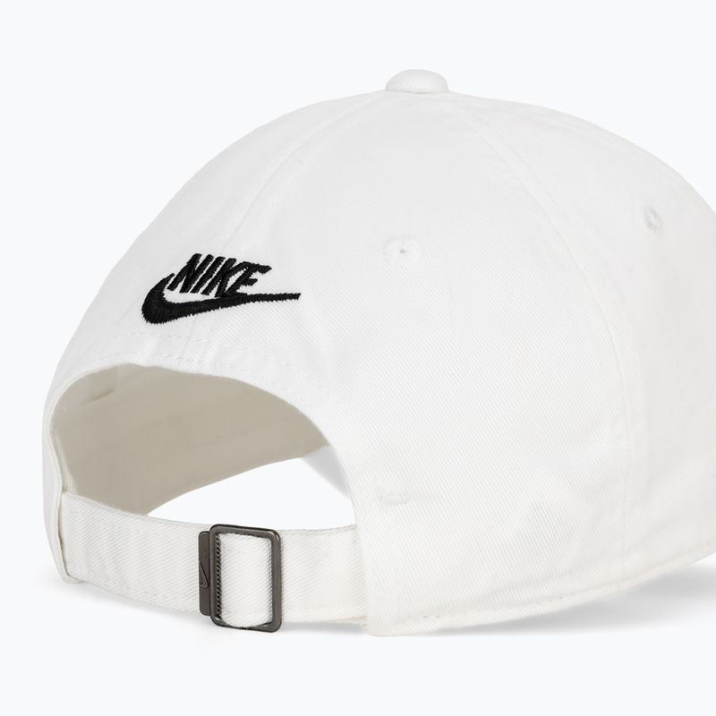 Czapka z daszkiem Nike Club Unstructured JDI white/black 4