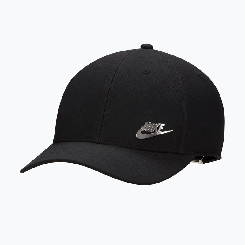 Czapka z daszkiem Nike Dri-Fit Club black/metallic silver