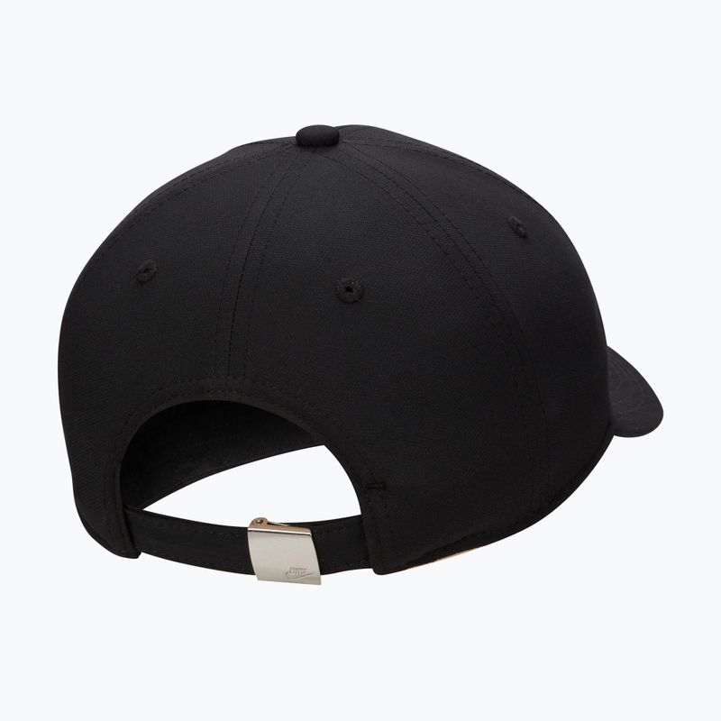 Czapka z daszkiem Nike Dri-Fit Club black/metallic silver 2