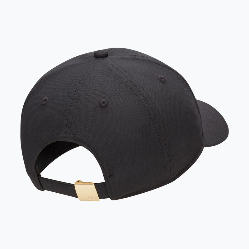 Czapka z daszkiem Nike Dri-Fit Club black/metallic gold 2