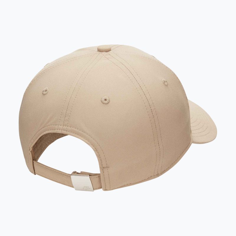 Czapka z daszkiem Nike Dri-Fit Club khaki/metallic silver 2