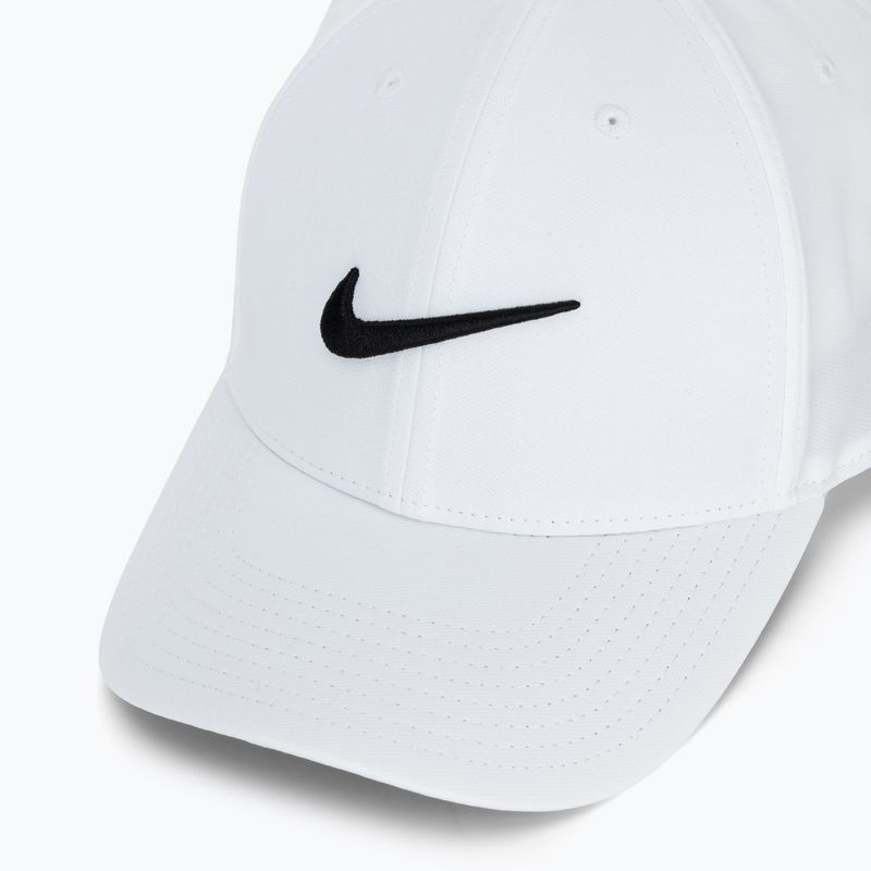 Czapka z daszkiem Nike Dri-FIT Club white/black 3