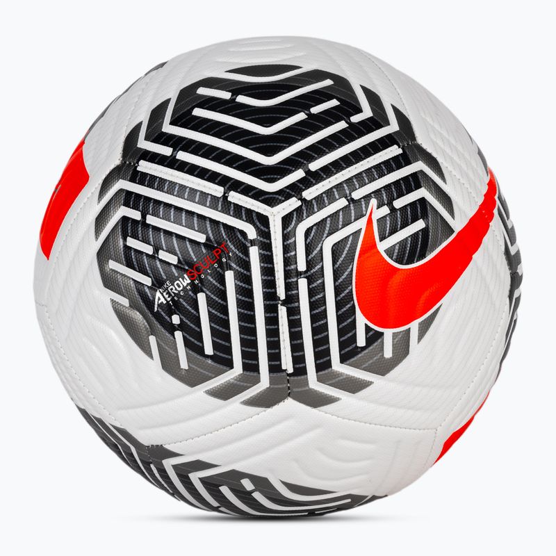 Piłka do piłki nożnej Nike Academy white/black/bright crimson rozmiar 4 2