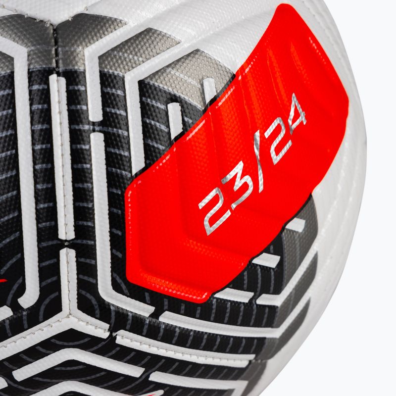 Piłka do piłki nożnej Nike Academy white/black/bright crimson rozmiar 4 3