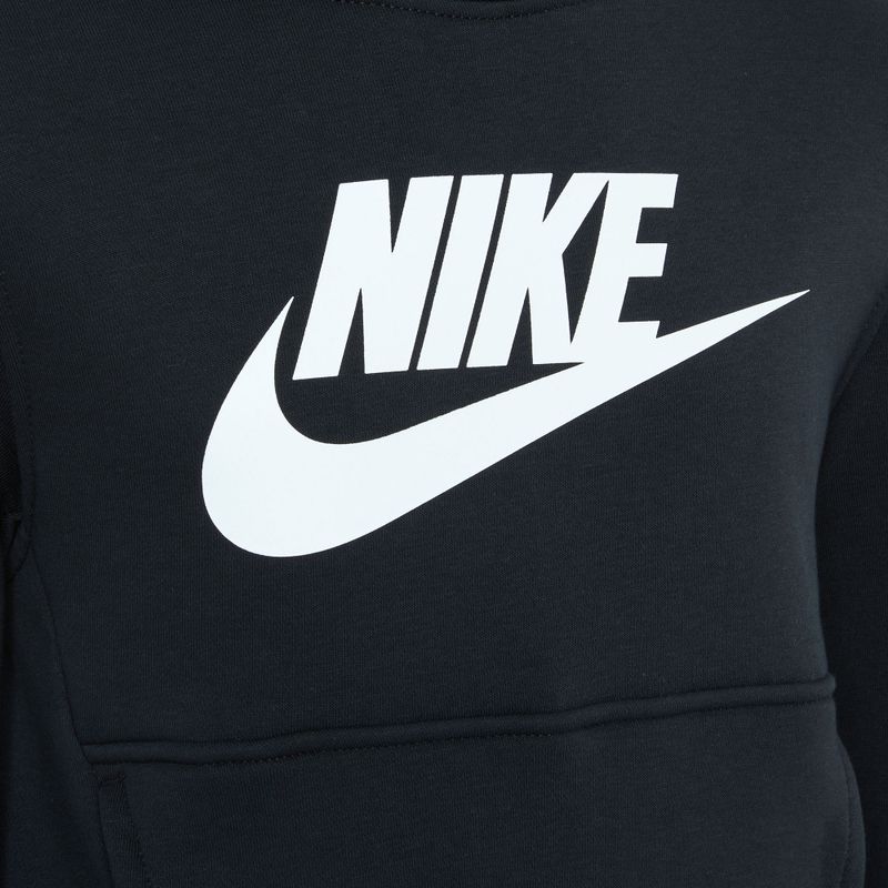 Bluza dziecięca Nike Club Fleece Hoodie black/ white 3