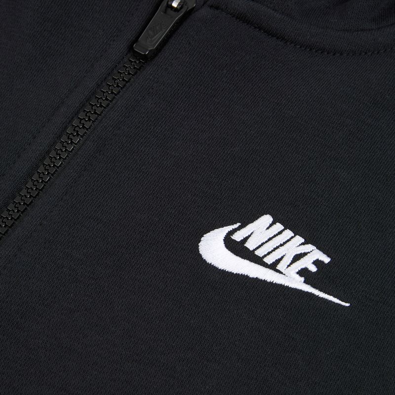 Bluza dziecięca Nike Club Fleece black/white 3