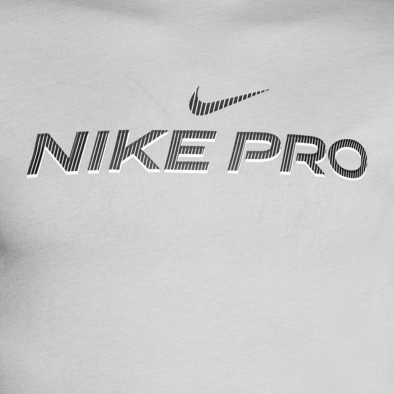 Koszulka treningowa męska Nike Dri-Fit Fitness light smoke grey 3