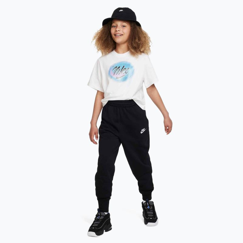 Spodnie dziecięce Nike Sportswear Club Fleece black/black/white 2