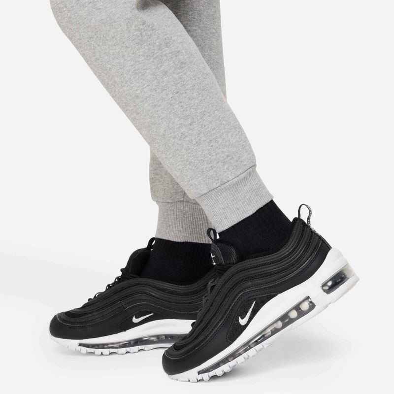 Spodnie dziecięce Nike Club Fleece dark grey heather/base grey/white 5