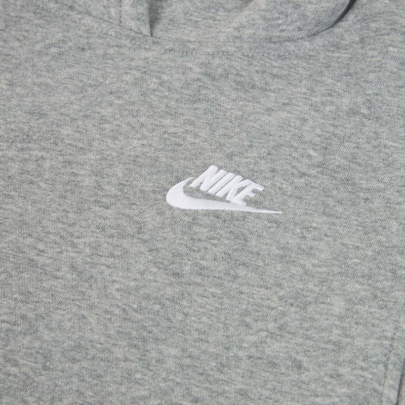 Bluza dziecięca Nike Sportswear Club Fleece dark grey heather/white 3