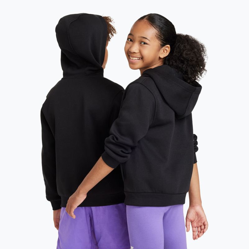 Bluza dziecięca Nike Sportswear Club Fleece black/white 3