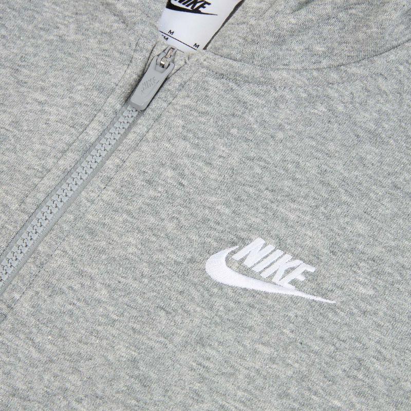 Bluza dziecięca Nike Sportswear Club Fleece dark grey heather/base grey/white 3