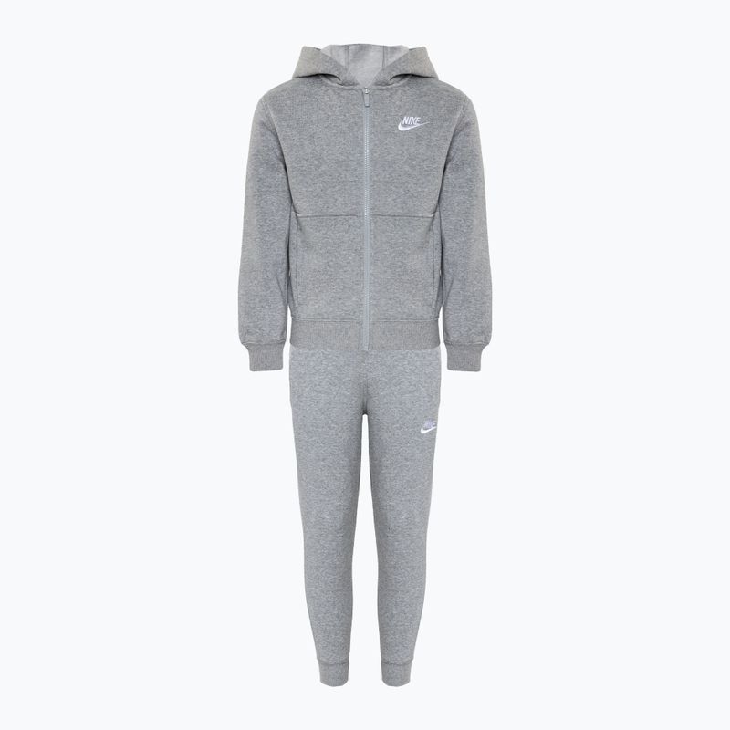 Dres dziecięcy Nike Sportswear dark gray heather/ white