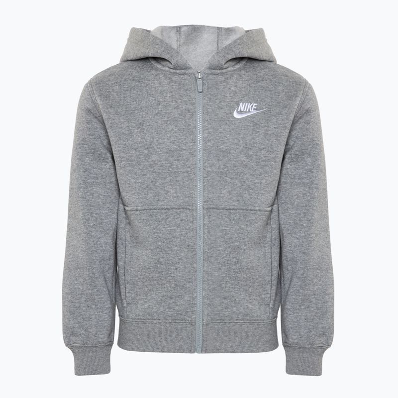 Dres dziecięcy Nike Sportswear dark gray heather/ white 2