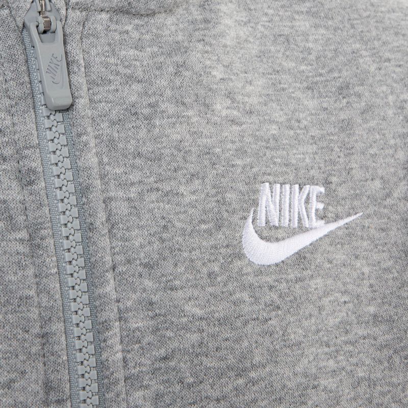 Dres dziecięcy Nike Sportswear dark gray heather/ white 4