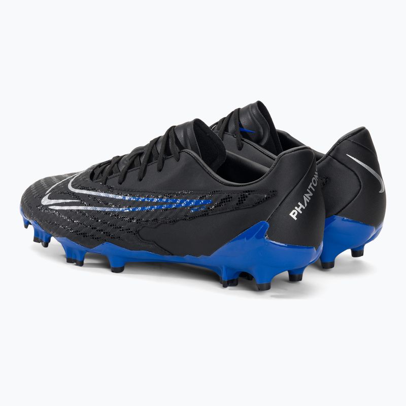 Buty piłkarskie męskie Nike Phantom GX Academy FG/MG black/chrome/hyper royal 3