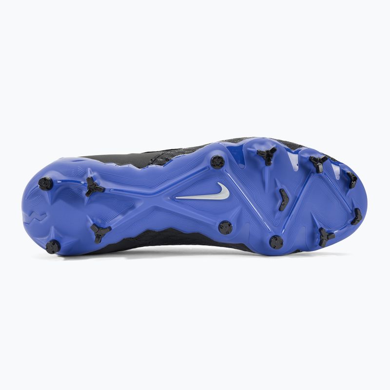 Buty piłkarskie męskie Nike Phantom GX Academy FG/MG black/chrome/hyper royal 5