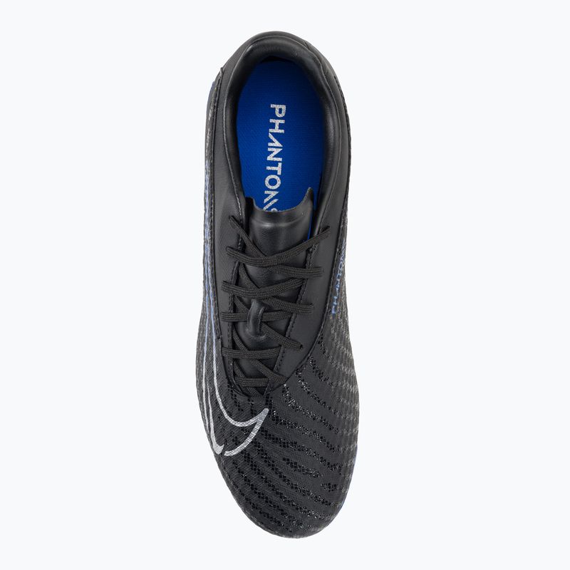 Buty piłkarskie męskie Nike Phantom GX Academy FG/MG black/chrome/hyper royal 6