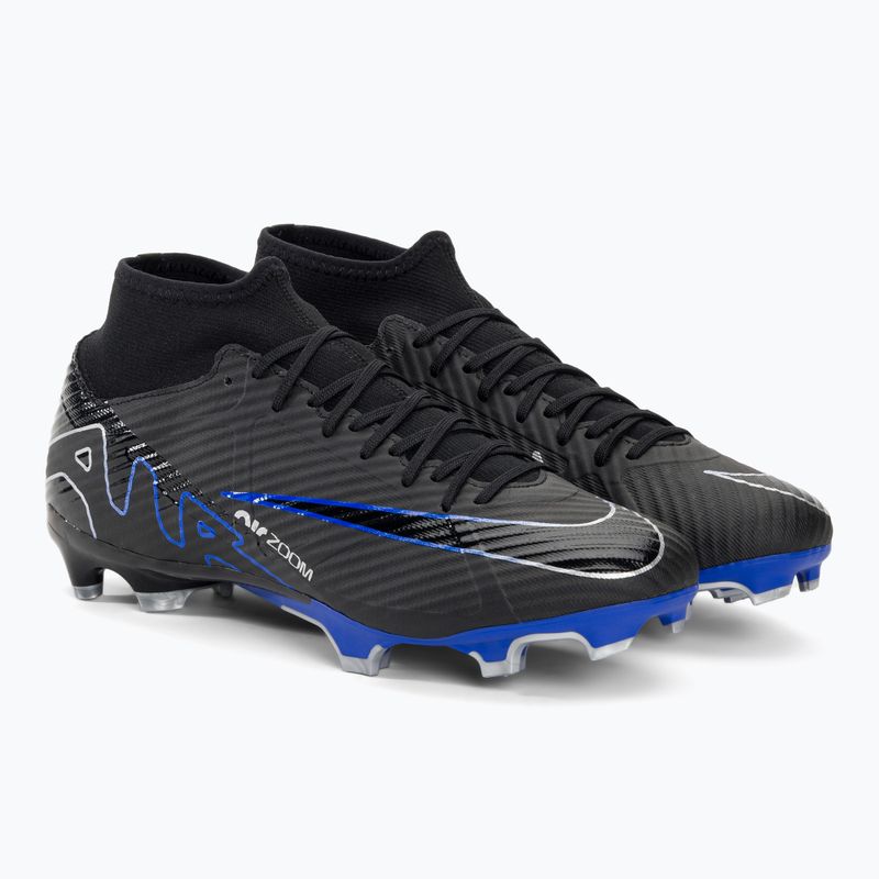 Buty do piłki do nożnej Nike Zoom Mercurial Superfly 9 Academy MG black/chrome/hyper real 4