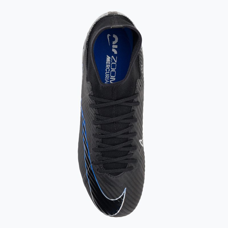Buty do piłki do nożnej Nike Zoom Mercurial Superfly 9 Academy MG black/chrome/hyper real 6