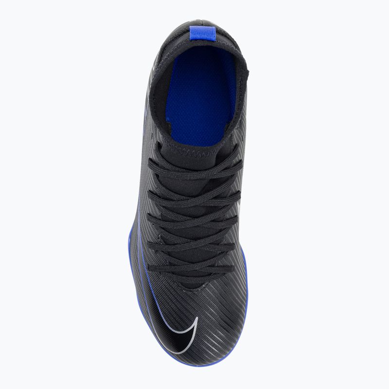 Buty do piłki do nożnej dziecięce Nike JR Mercurial Superfly 9 Club FG/MG black/chrome/hyper real 6