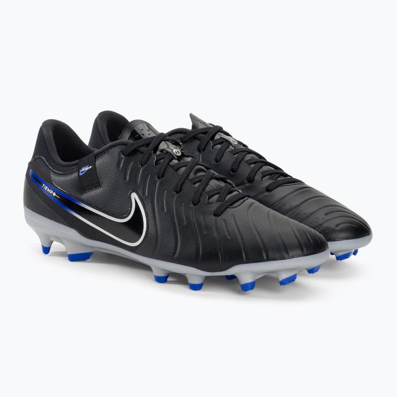 Buty do piłki do nożnej Nike Tiempo Legend 10 Academy MG black/chrome/hyper real 4