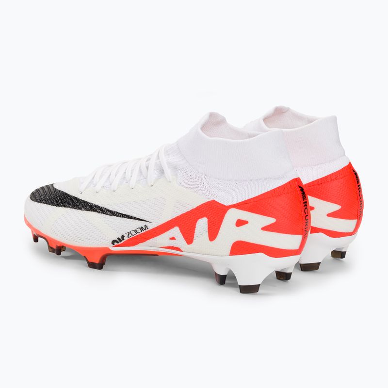 Buty piłkarskie męskie Nike Zoom Mercurial Superfly 9 Pro FG bright crimson/ white/black 3