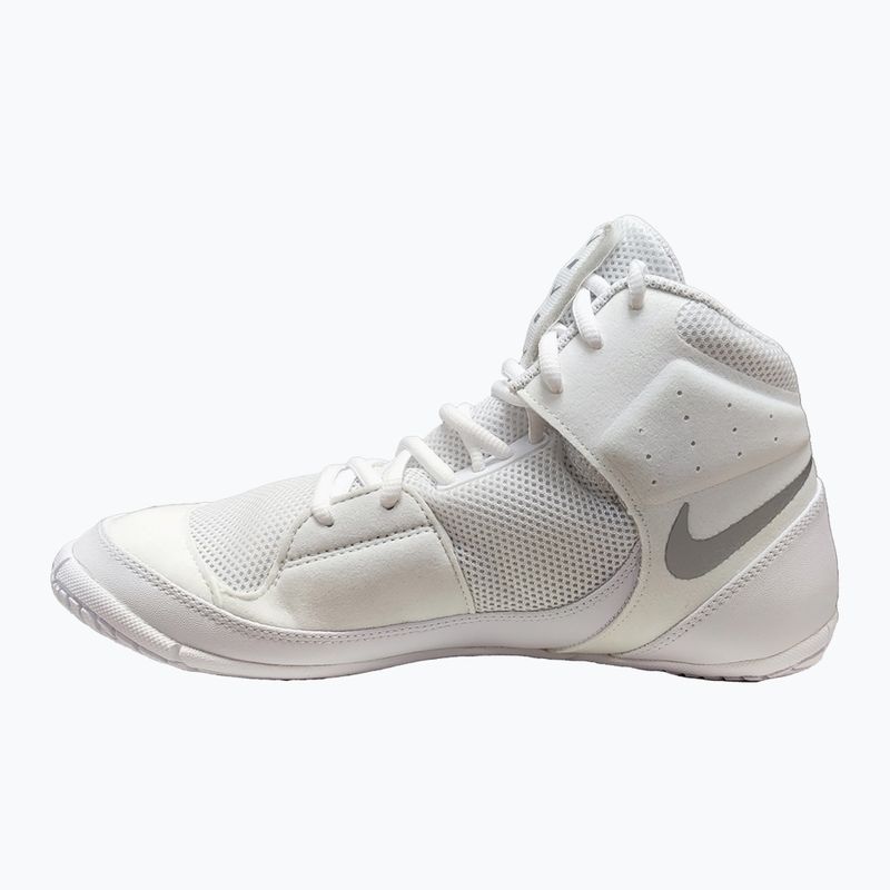 Buty zapaśnicze Nike Fury white/metallic silver 3