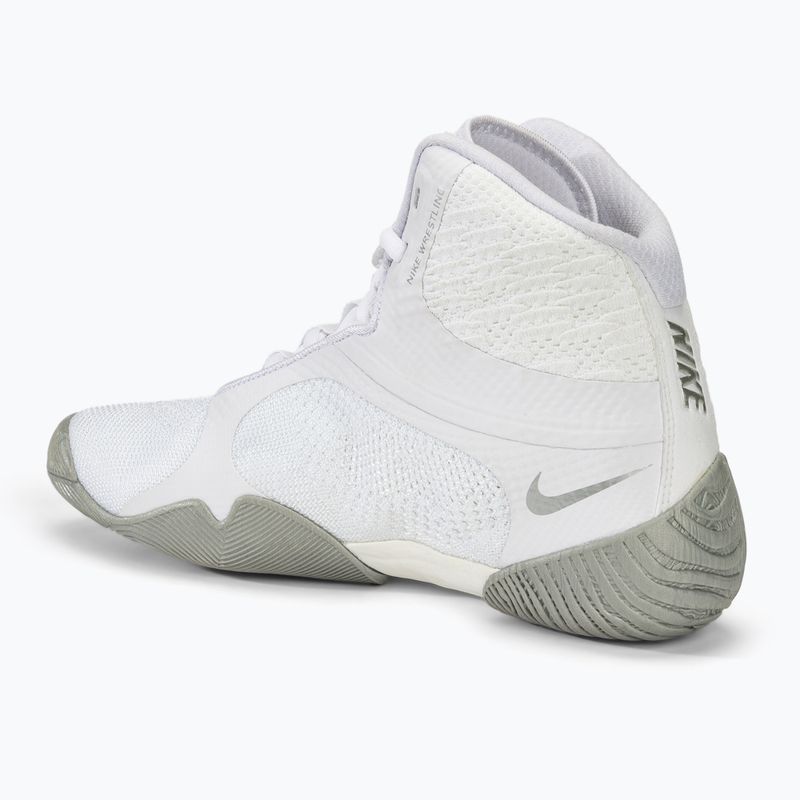 Buty zapaśnicze Nike Tawa white/metalic silver 3