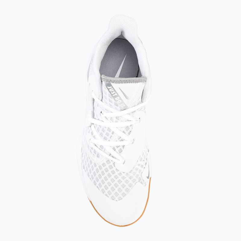 Buty do siatkówki Nike Zoom Hyperspeed Court SE white/metalic silver gum 6