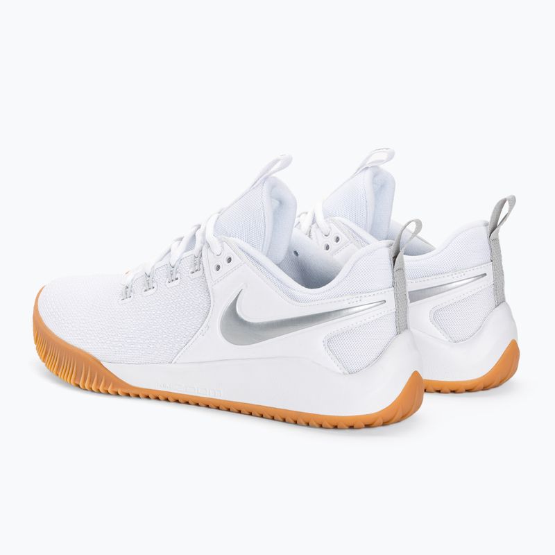 Buty do siatkówki Nike Air Zoom Hyperace 2 LE white/metalic silver white 3